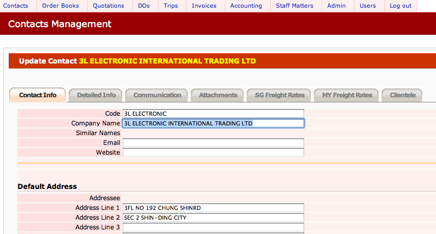 Freight Forwarding Management Solution