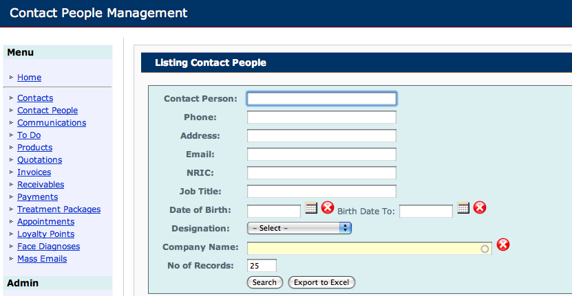 CRM System
