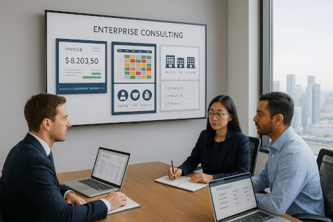 Multi-company practice platform—automated billing, real-time resource tracking, and unified workflows across audit, tax, accounting, corporate secretarial & advisory.
